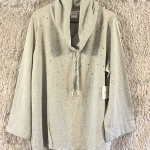 Rafaela top with drawstring neck